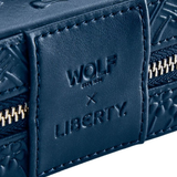 Joyero WOLF x Liberty Lanthe Piel Azul Medium - 381317