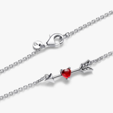 Collar Pandora Flecha y Corazón Cristal de Murano | 393669C01