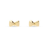 Pendientes de Bebé Lazo en Oro Amarillo