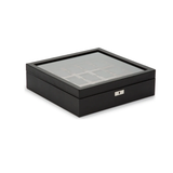 Caja para Relojes WOLF Roadster Piel Negra - 477756