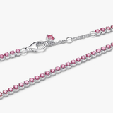 Pulsera Pandora de Tenis Fina Rosa | 593927C02