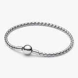 Pulsera PANDORA de Cadena Alada y Cierre Redondo Plata - 594028C00-20