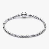 Pulsera PANDORA de Cadena Alada y Cierre Redondo Plata - 594028C00-20