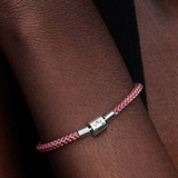 Pulsera Pandora Cordón Rosa Radiante | 594530C01