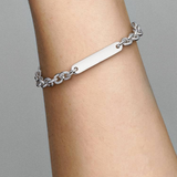 Pulsera Pandora Eslabones con Barra Grabable | 599523C00