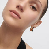 Aros PDPAOLA Chicago Plata Baño Oro | AR01-C33-U