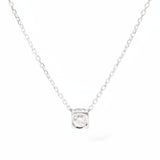 Collar Dinh Van Le Cube Diamant M Oro Blanco