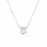 Collar Dinh Van Le Cube Diamant XS Oro Blanco