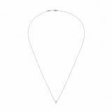 Collar Dinh Van Le Cube Diamant XS Oro Blanco