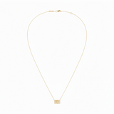 Collar Dinh Van Pulse Tres hileras con Oro Amarillo y Diamantes