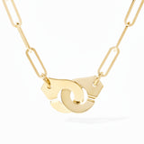 Collar Dinh Van Menottes con Eslabones Oro Amarillo