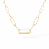 Collar Dinh Van Maillon Pequeño Oro Amarillo