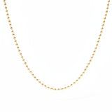 Cadena de Bolas Dinh Van Oro Amarillo