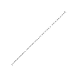 Cordón Force 10 Eslabones Oro Blanco Medium FRED