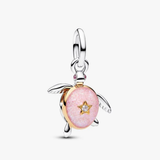Charm Pandora Colgante Tortuga Marina Rosa | 764432C01