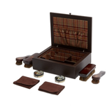 Estuche para lustrar zapatos WOLF WM Brown - 800688