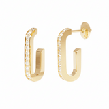 Pendientes Dinh Van Maillon Oro Amarillo M