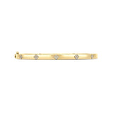 Pulsera Rígida Roberto Coin Love in Verona Oro Amarillo 18k y Diamantes | ADR777BA3820_Y_48X58