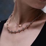 Collar Roberto Coin Palazzo Ducale Oro Rosa 18k y Diamantes | ADR777CL2826