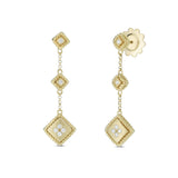 Pendientes de Colgar M Roberto Coin Palazzo Ducale Oro Amarillo 18k y Diamantes | ADR777EA2879