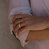 Anillo Roberto Coin Pois Moi Oro Rosa 18k y Diamantes | ADR888RI1627