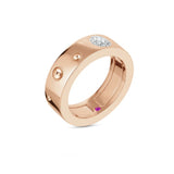 Anillo Roberto Coin Pois Moi Oro Rosa 18k y Diamantes | ADR888RI1627
