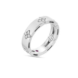 Anillo Roberto Coin Love in Verona Oro Blanco 18k Diamantes | ADR888RI2013