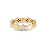 Anillo Roberto Coin Cobra Oro Amarillo 18k y Diamantes | ADR888RI2829_Y_013.00