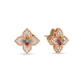 Pendientes Roberto Coin Venetian Princess Oro Rosa 18K y Diamantes | ADV777EA3653