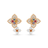 Pendientes Roberto Coin Venetian Princess Oro Amarillo 18K Diamantes | 991J02297389
