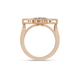 Anillo Roberto Coin Venetian Princess Oro Rosa 18K Diamantes y Gemas | 991J02297379
