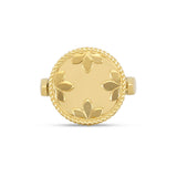 Anillo Venetian Medallions Roberto Coin en Oro Amarillo con Nácar y Diamantes | ADV888RI2500
