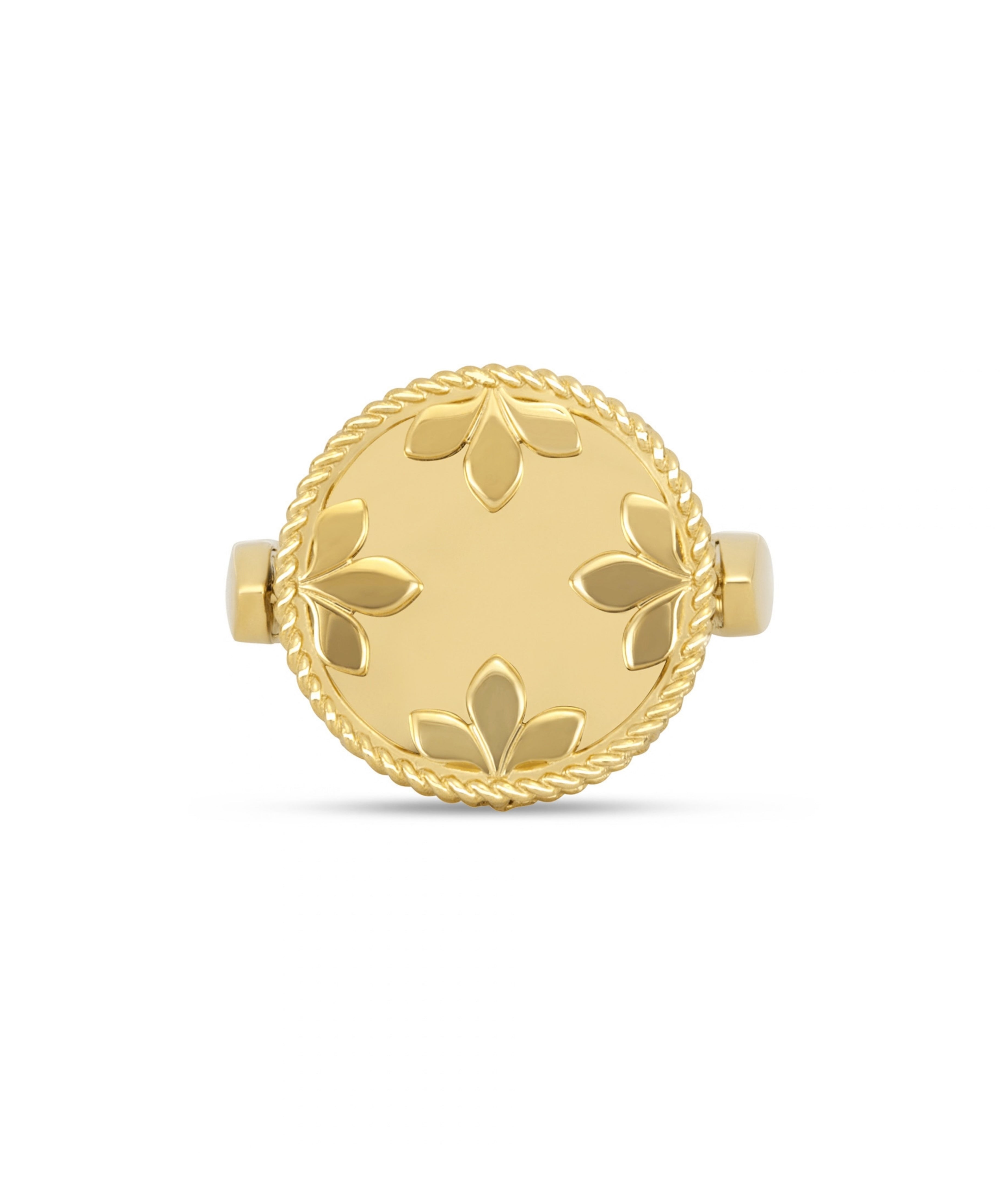 Anillo Venetian Medallions Roberto Coin en Oro Amarillo con Nácar y Diamantes | ADV888RI2500