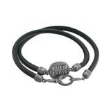 Pulsera Marco Dal Maso Moneda en Plata Pulida y Oxidada | AGBR0112-01BVPN1