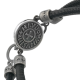 Pulsera Marco Dal Maso Moneda en Plata Pulida y Oxidada | AGBR0112-01BVPN1