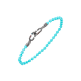 Pulsera Marco Dal Maso Link Mini Beads Eternity con Turquesa | AGBR0129-06BVEM