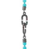 Pulsera Marco Dal Maso Link Mini Beads Eternity con Turquesa | AGBR0129-06BVEM