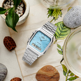 Casio Vintage Edgy Turqueza 38 mm | AQ-230A-2A1MQYES