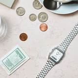 Casio Vintage Eddy Blanco 38 mm | AQ-230A-7DMQ