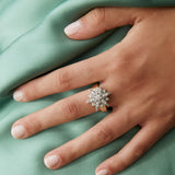 Anillo Estrellas DELCERRO Oro y Plata | 11014B