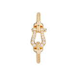 Anillo FRED  Force 10 Oro Amarillo y Diamante | 4B0966