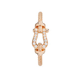 Anillo FRED  Force 10 Oro Rosa y Diamante | 4B0967