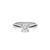 Anillo Solitario Diamante 1 cts en Oro Blanco
