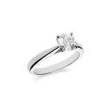 Anillo Solitario Diamante 1 cts en Oro Blanco