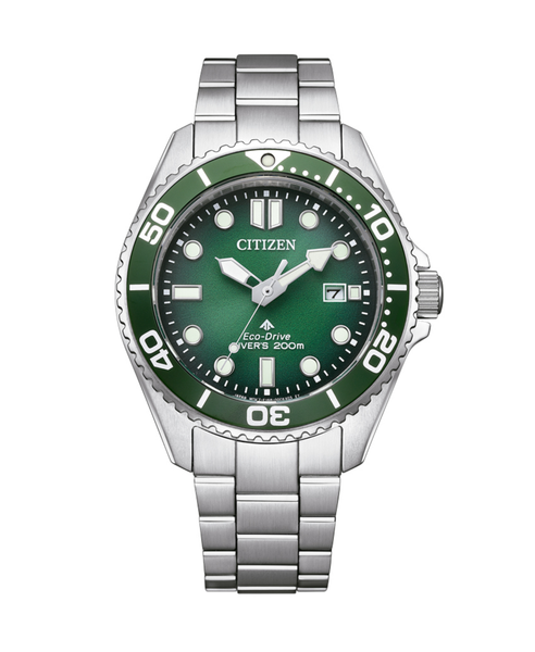 Citizen Promaster Marine Super Titanium Verde 40,5 mm | BN0269-50W