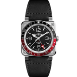 Bell & Ross BR-03 93 GMT 42 mm | BR0393-BL-ST/SCA
