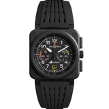 Bell & Ross BR-03 Chrono Rafale Solo Display 42 mm | BR0394-RSD-CE/SRB