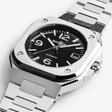 Bell & Ross BR-05 Black Steel 40 mm | BR05A-S-BL-ST/SST