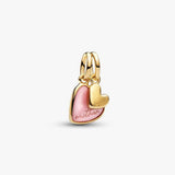 Charm Pandora Colgante Divisible Madre e Hija Rosa | 763766C01