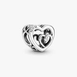 Charm Pandora Corazones Infinitos Entrelazados | 790800C00